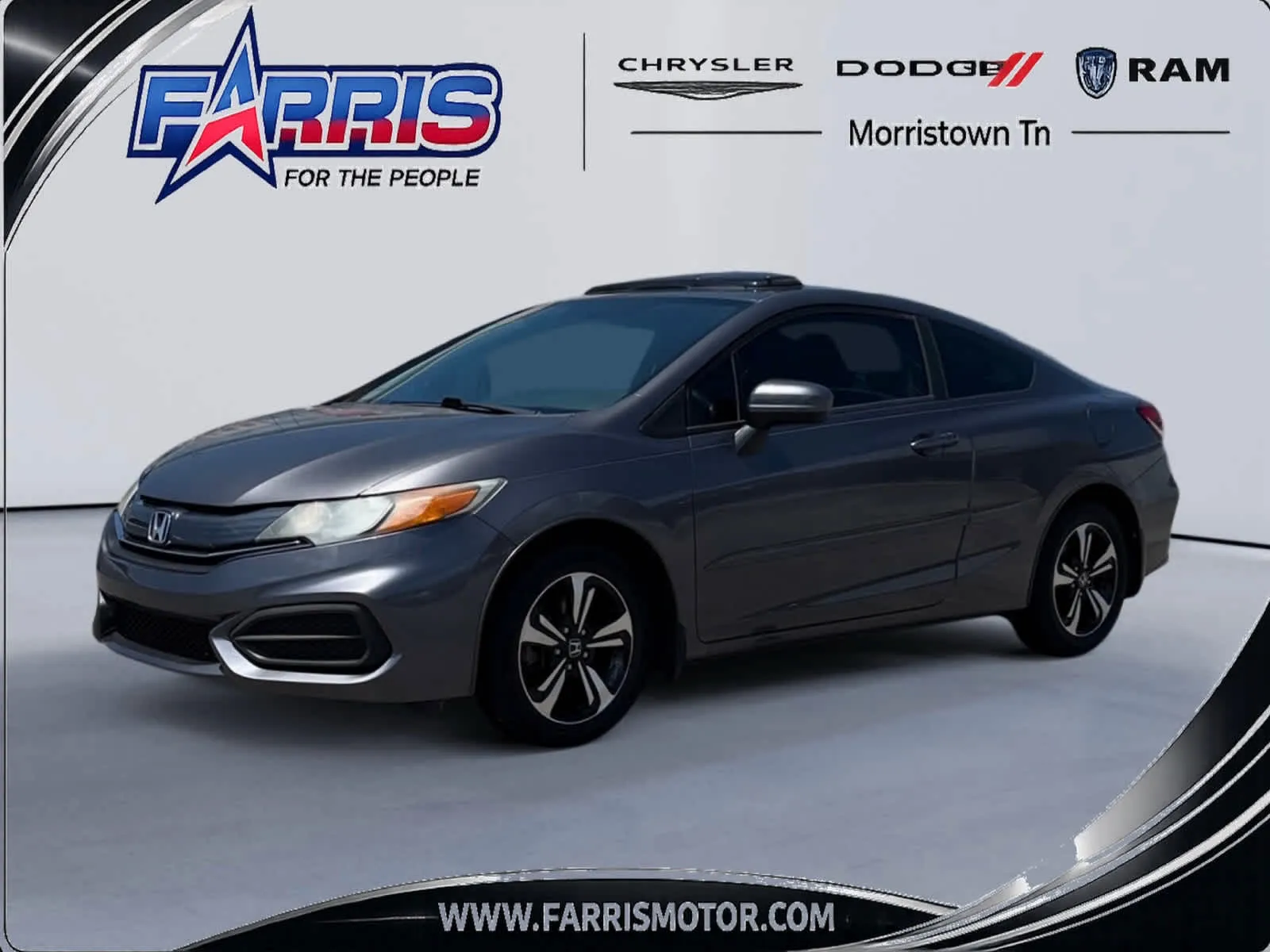 Gray 2014 Honda Civic EX for sale in Morristown, TN