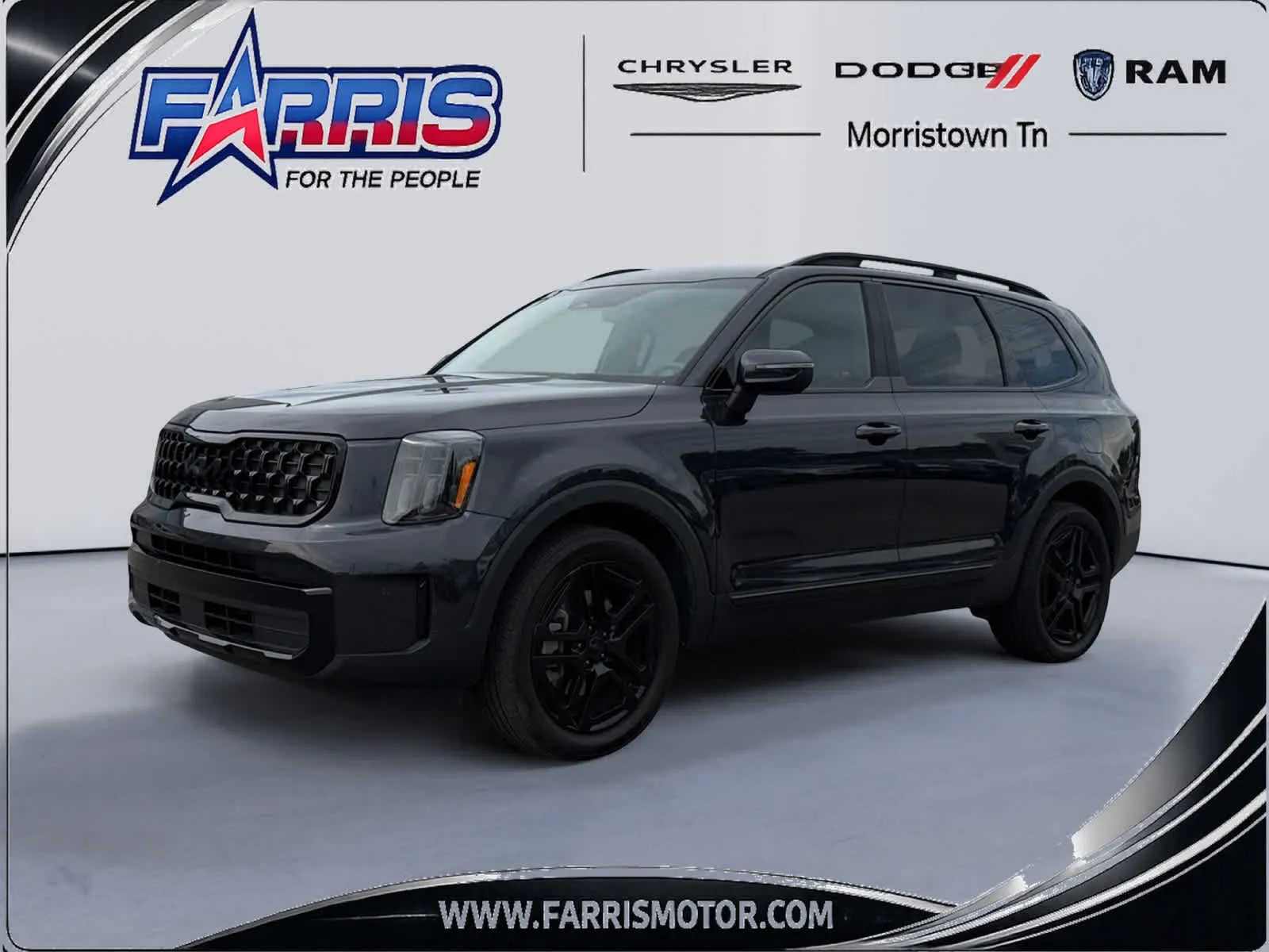 Gray 2025 Kia Telluride EX X-Line for sale in Morristown, TN