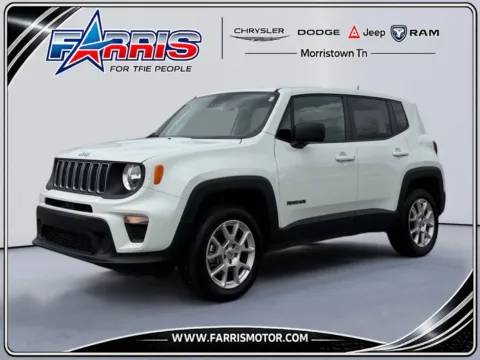 White 2023 Jeep Renegade Latitude for sale in Morristown, TN