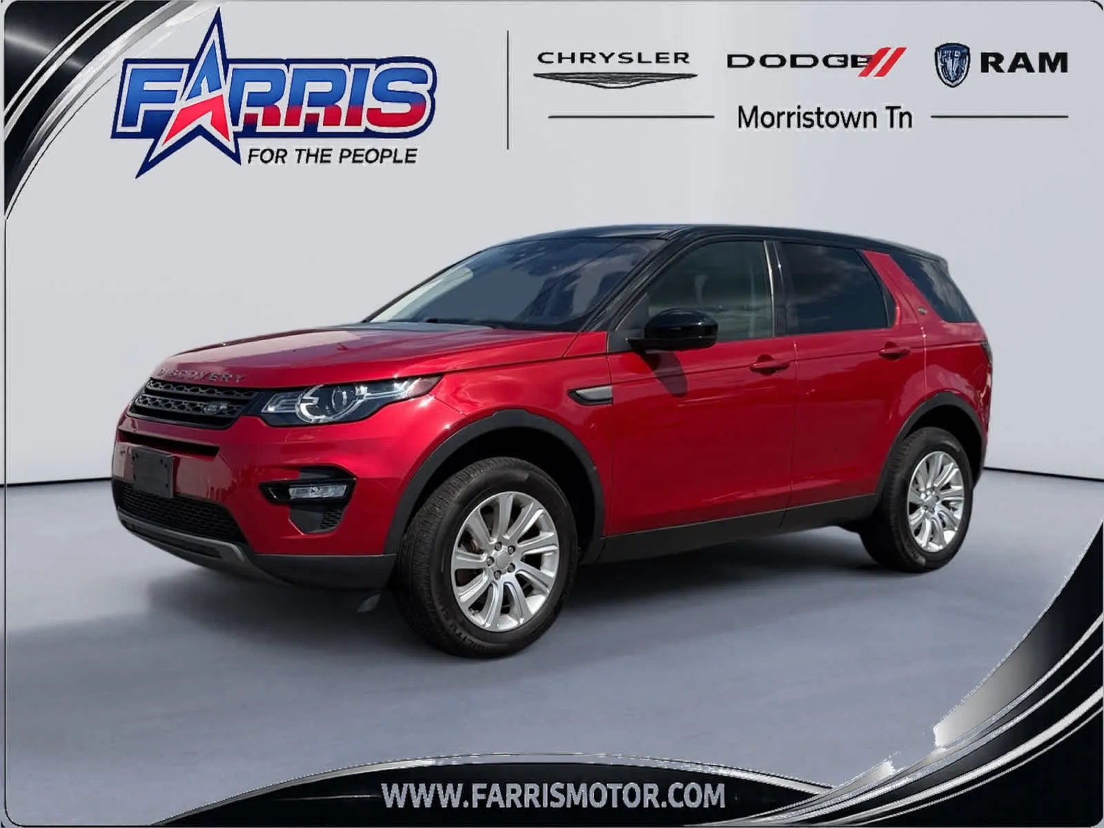 Red 2019 Land Rover Discovery Sport SE for sale in Morristown, TN
