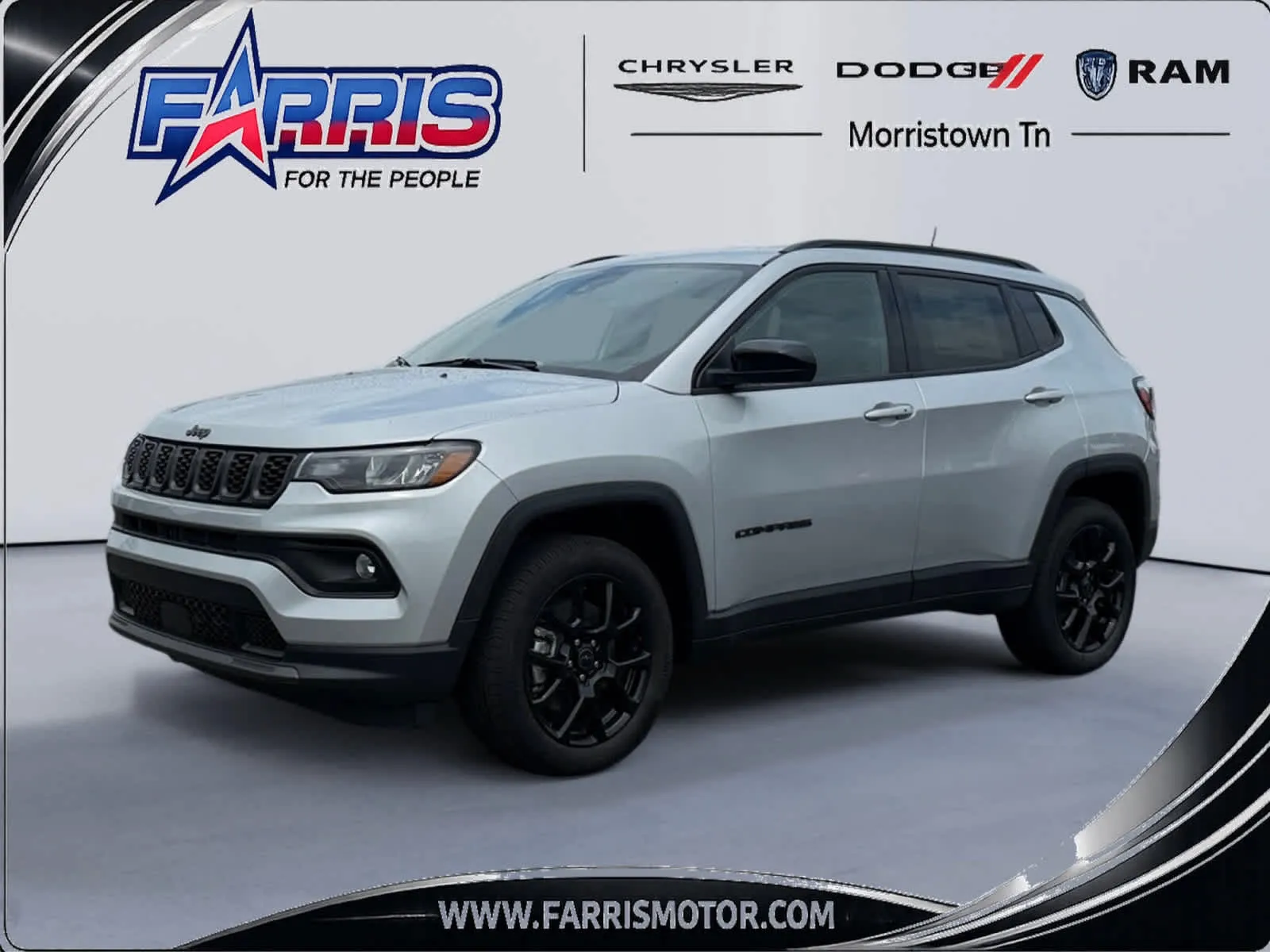 Silver 2026 Jeep Compass Latitude Altitude for sale in Morristown, TN