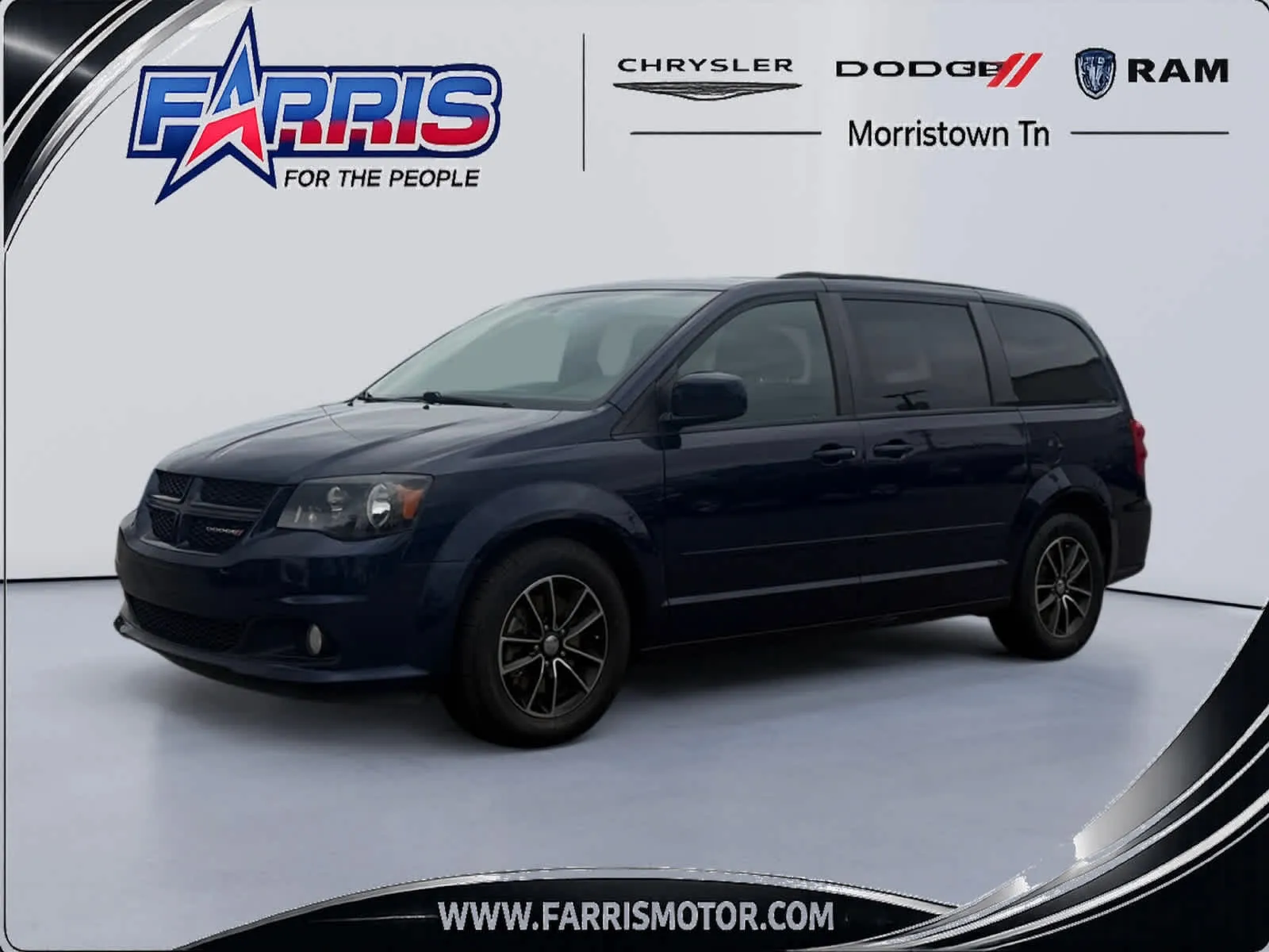 Blue 2017 Dodge Grand Caravan GT for sale in Morristown, TN