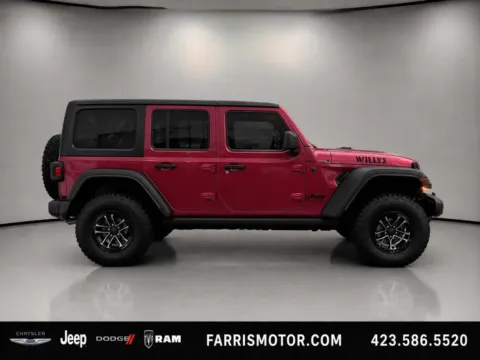 More photos of 2026 Jeep Wrangler Willys at Farris Jeep - Morristown, TN