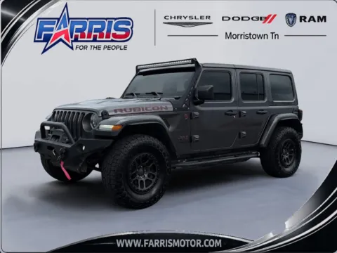 Gray 2018 Jeep Wrangler Unlimited Rubicon for sale in Morristown, TN