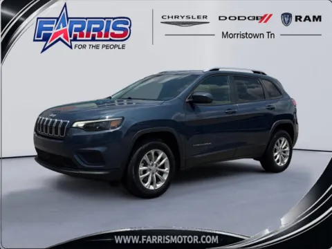 Blue 2021 Jeep Cherokee Latitude for sale in Morristown, TN