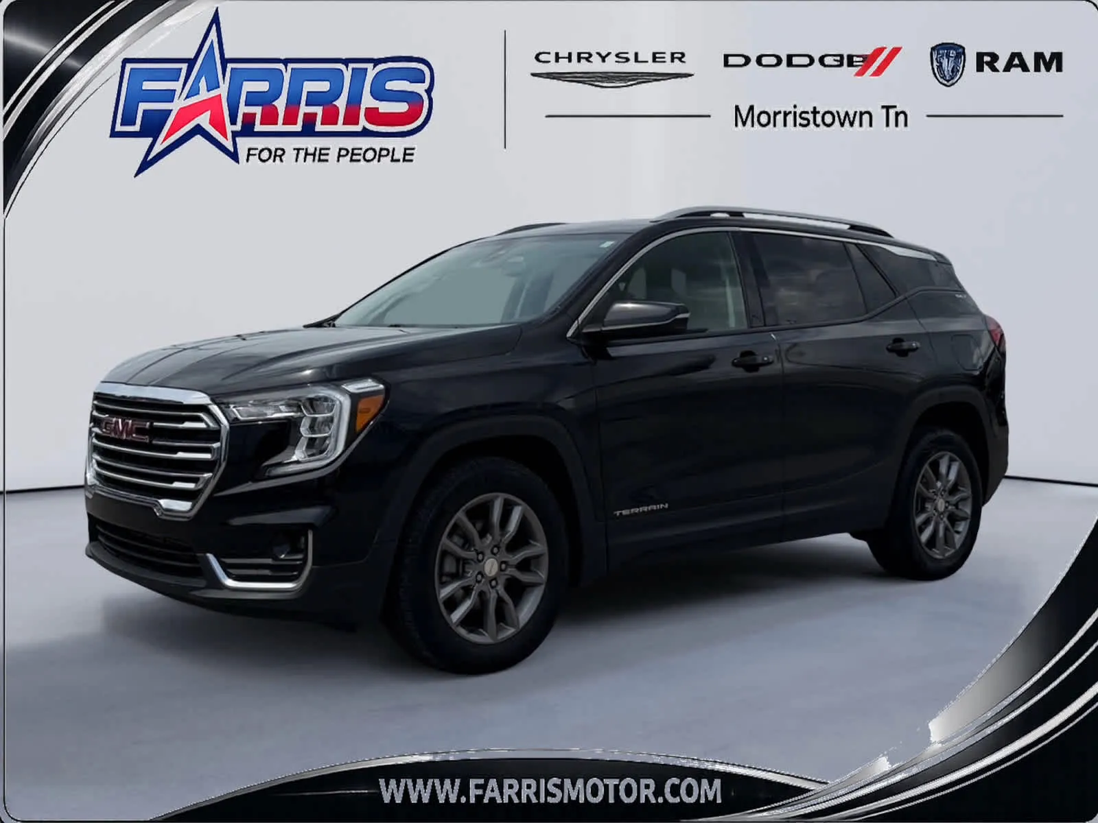 Black 2024 GMC Terrain SLT for sale in Morristown, TN