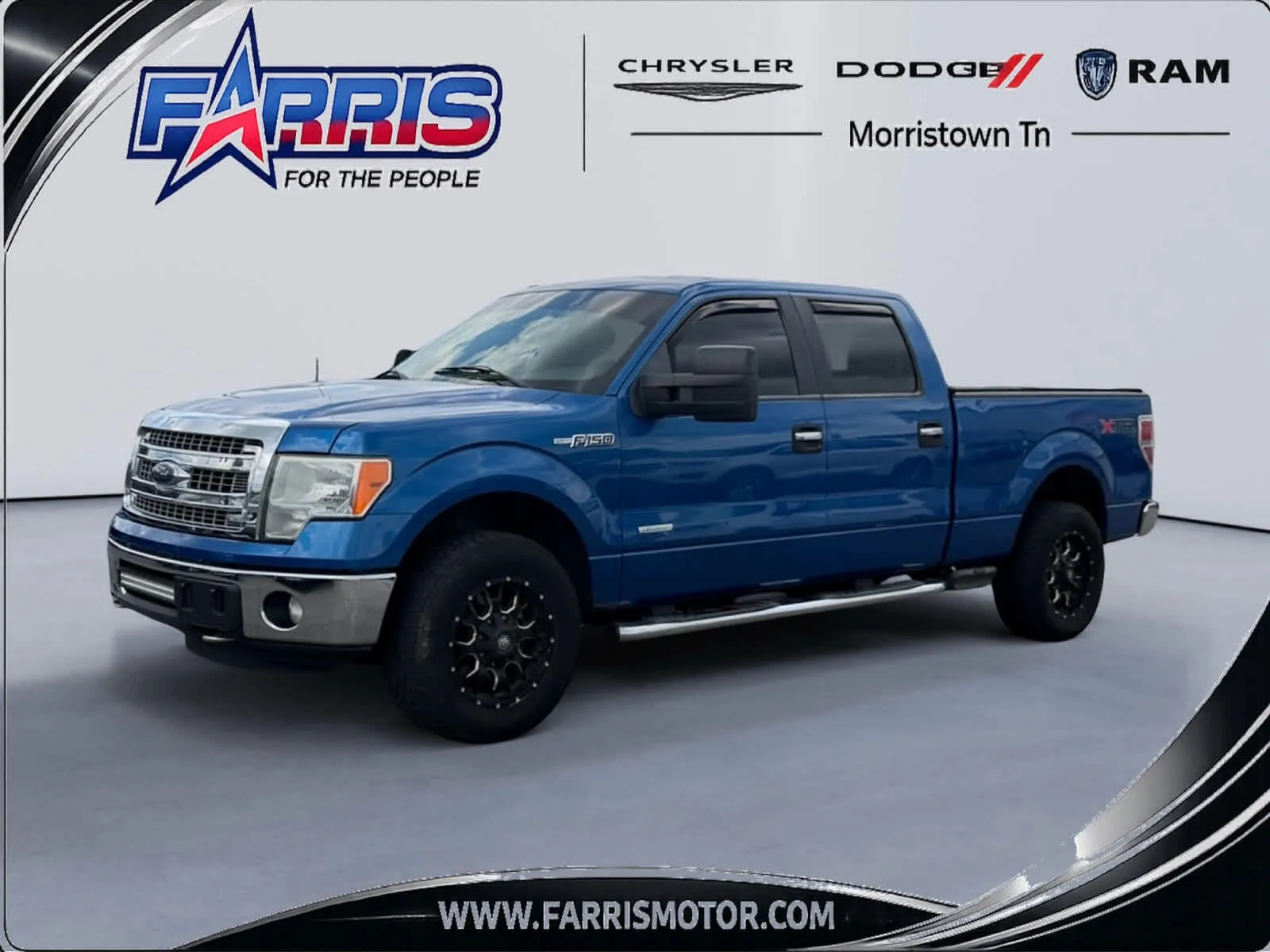Blue 2013 Ford F-150 XLT for sale in Morristown, TN