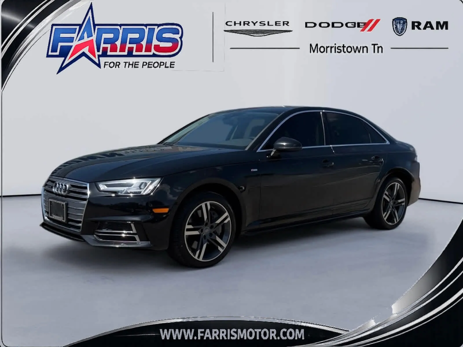 Black 2017 Audi A4 Premium Plus for sale in Morristown, TN