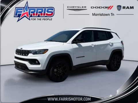 White 2026 Jeep Compass Latitude Altitude for sale in Morristown, TN
