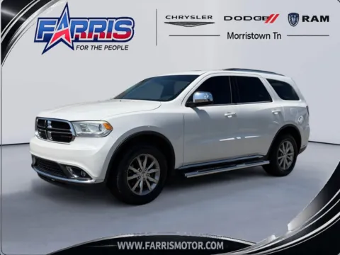 White 2017 Dodge Durango SXT for sale in Morristown, TN