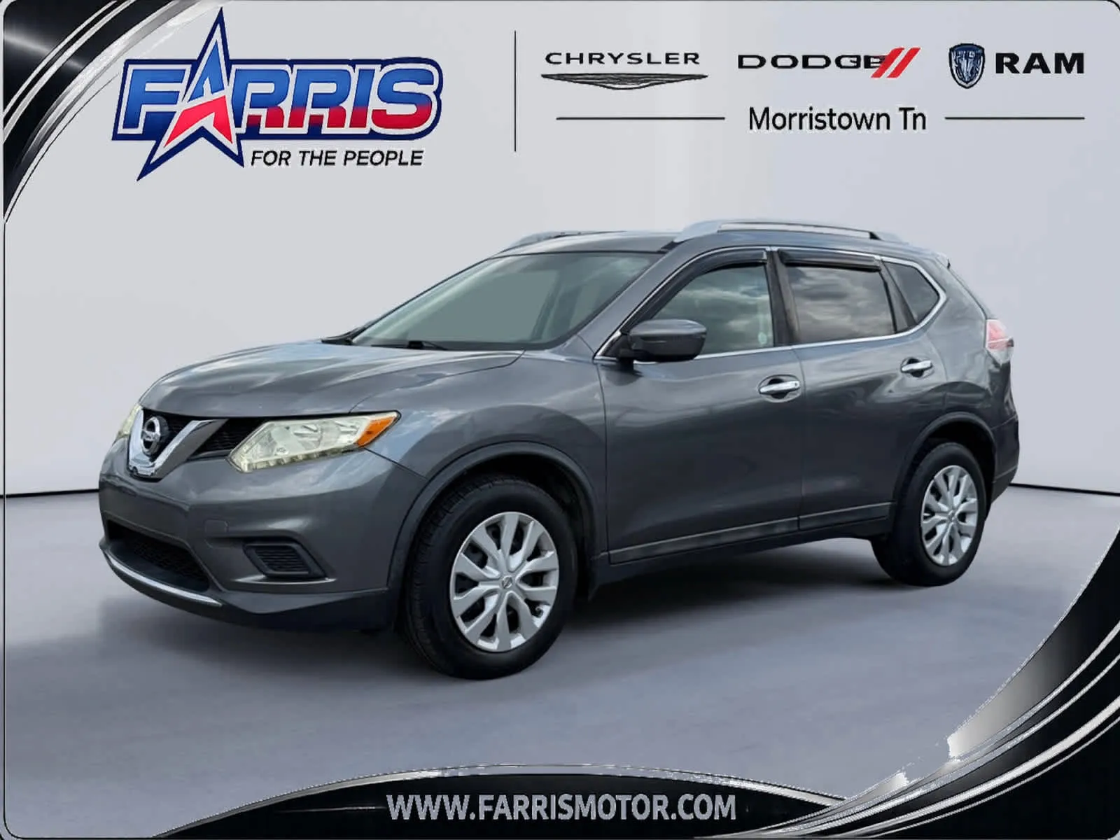 Gray 2016 Nissan Rogue S for sale in Morristown, TN