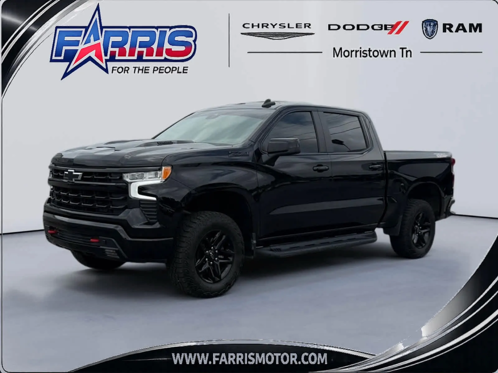 Black 2024 Chevrolet Silverado 1500 LT Trail Boss for sale in Morristown, TN