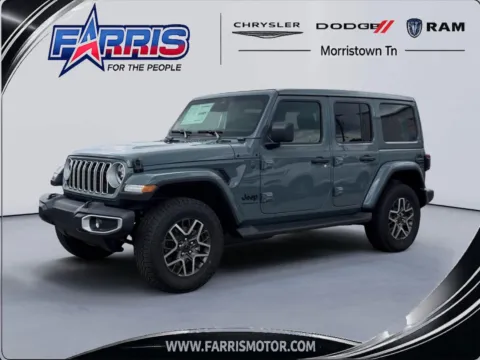 Blue 2026 Jeep Wrangler Sahara for sale in Morristown, TN