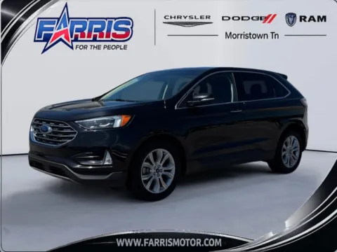 Black 2019 Ford Edge Titanium for sale in Morristown, TN