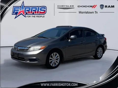 Gray 2012 Honda Civic EX for sale in Morristown, TN