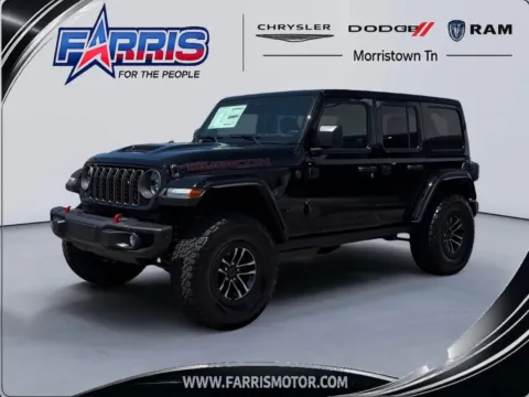 Black 2026 Jeep Wrangler Rubicon X for sale in Morristown, TN