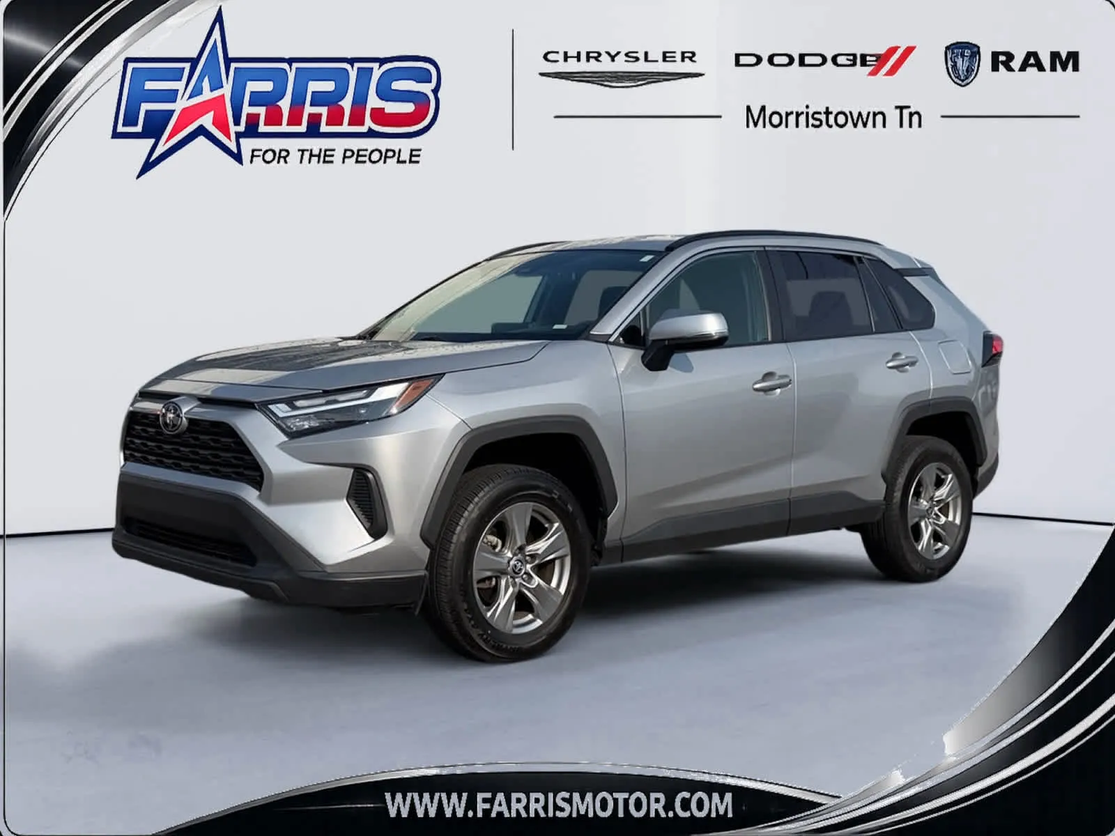 Silver 2024 Toyota RAV4 XLE for sale in Morristown, TN