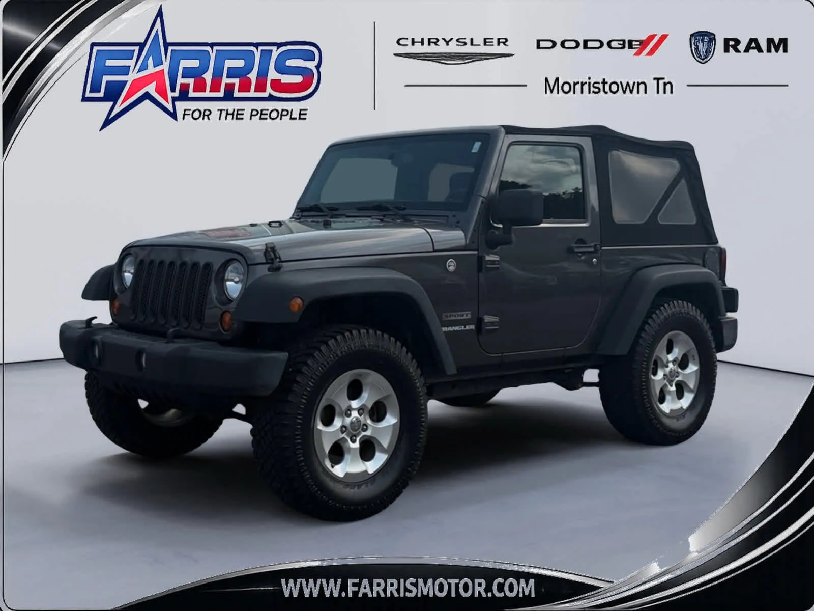 Gray 2017 Jeep Wrangler Sport for sale in Morristown, TN
