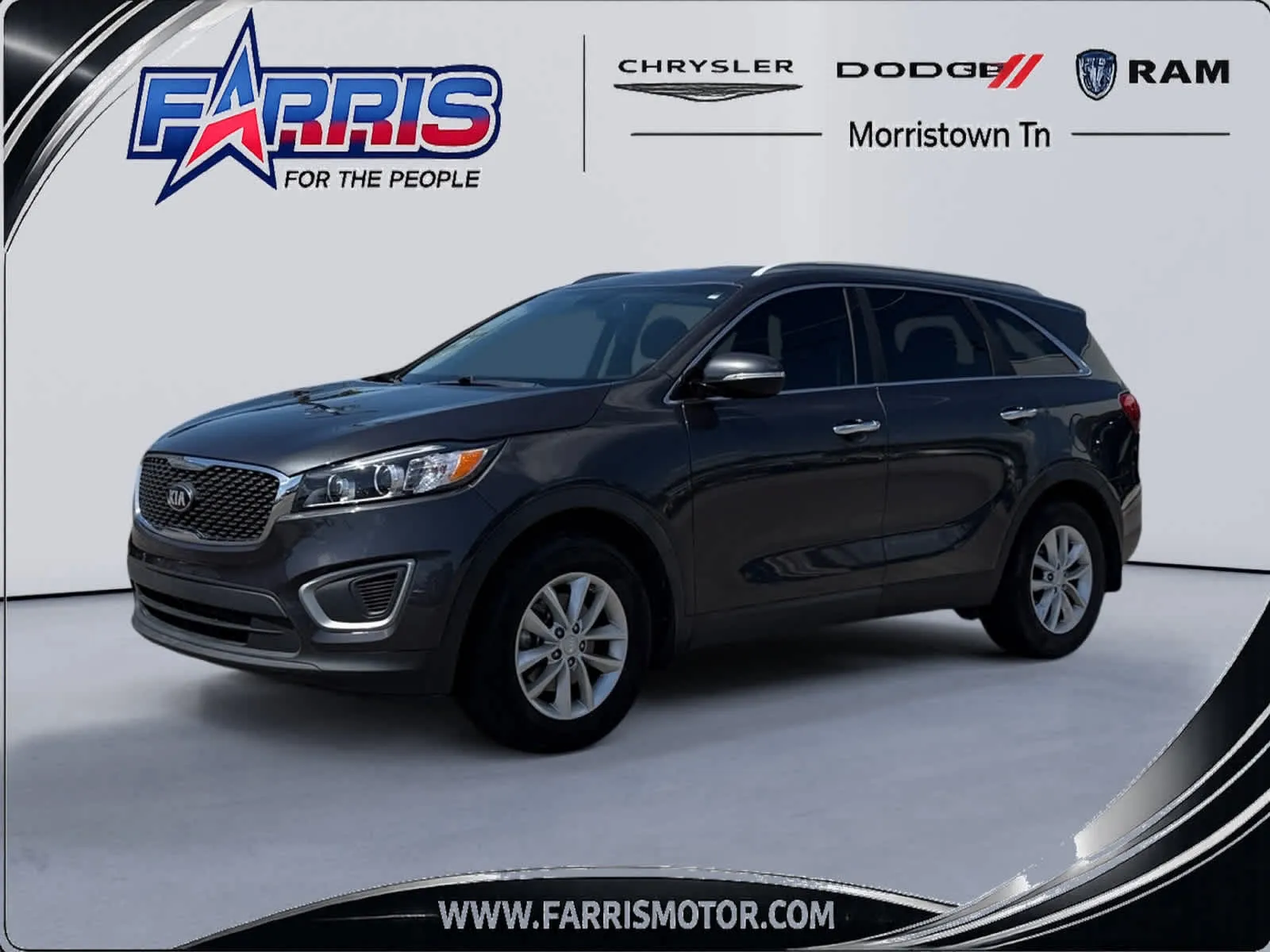 Gray 2018 Kia Sorento LX for sale in Morristown, TN