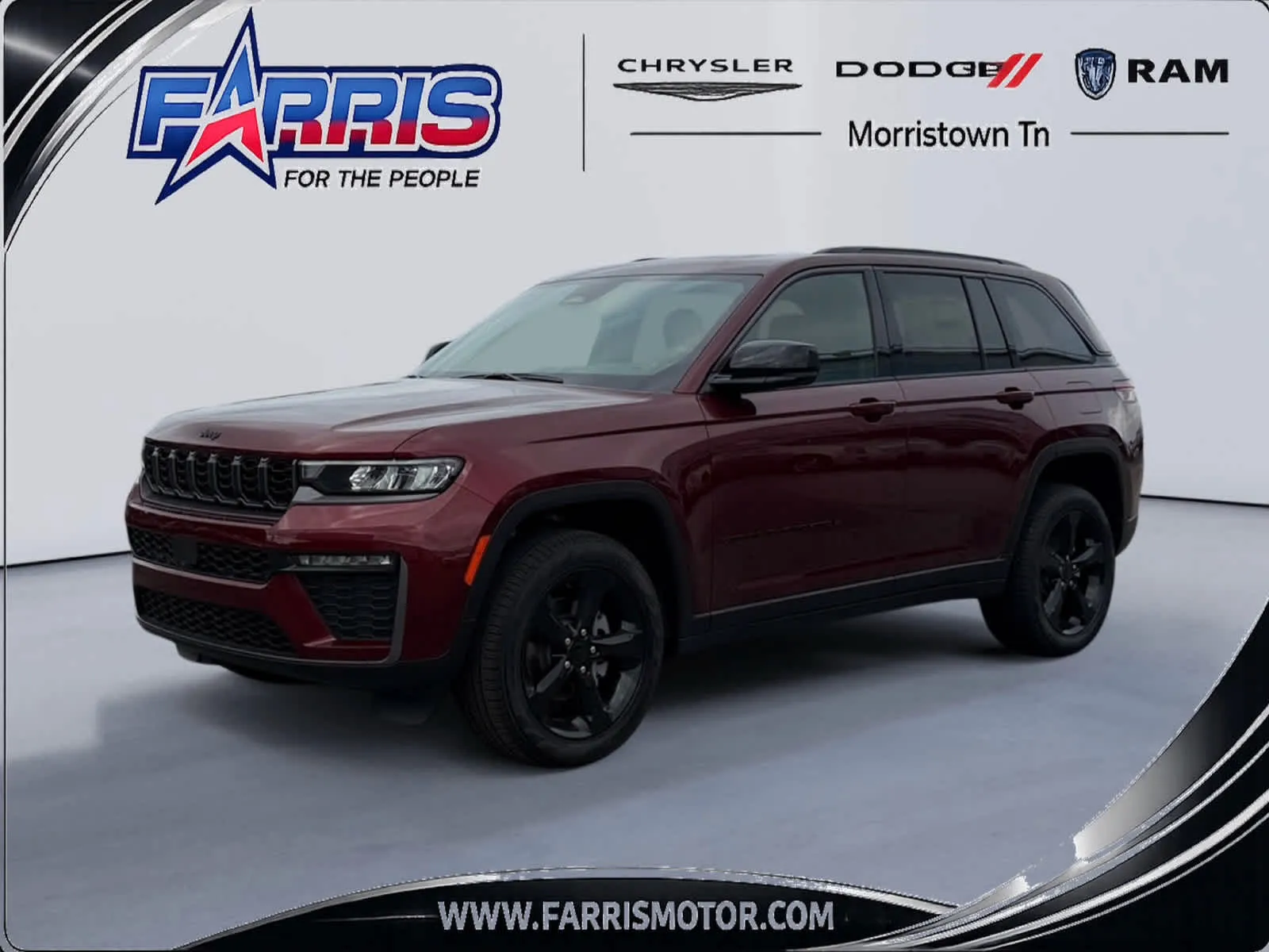 Red 2026 Jeep Grand Cherokee Limited for sale in Morristown, TN