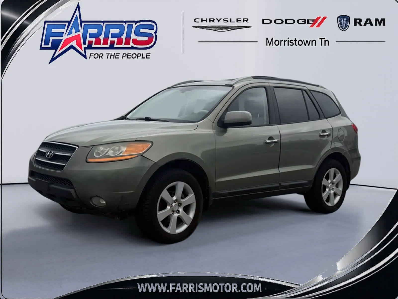 Used 2009 Hyundai Santa Fe Limited with VIN 5NMSH73E29H257045 for sale in Jefferson City, TN