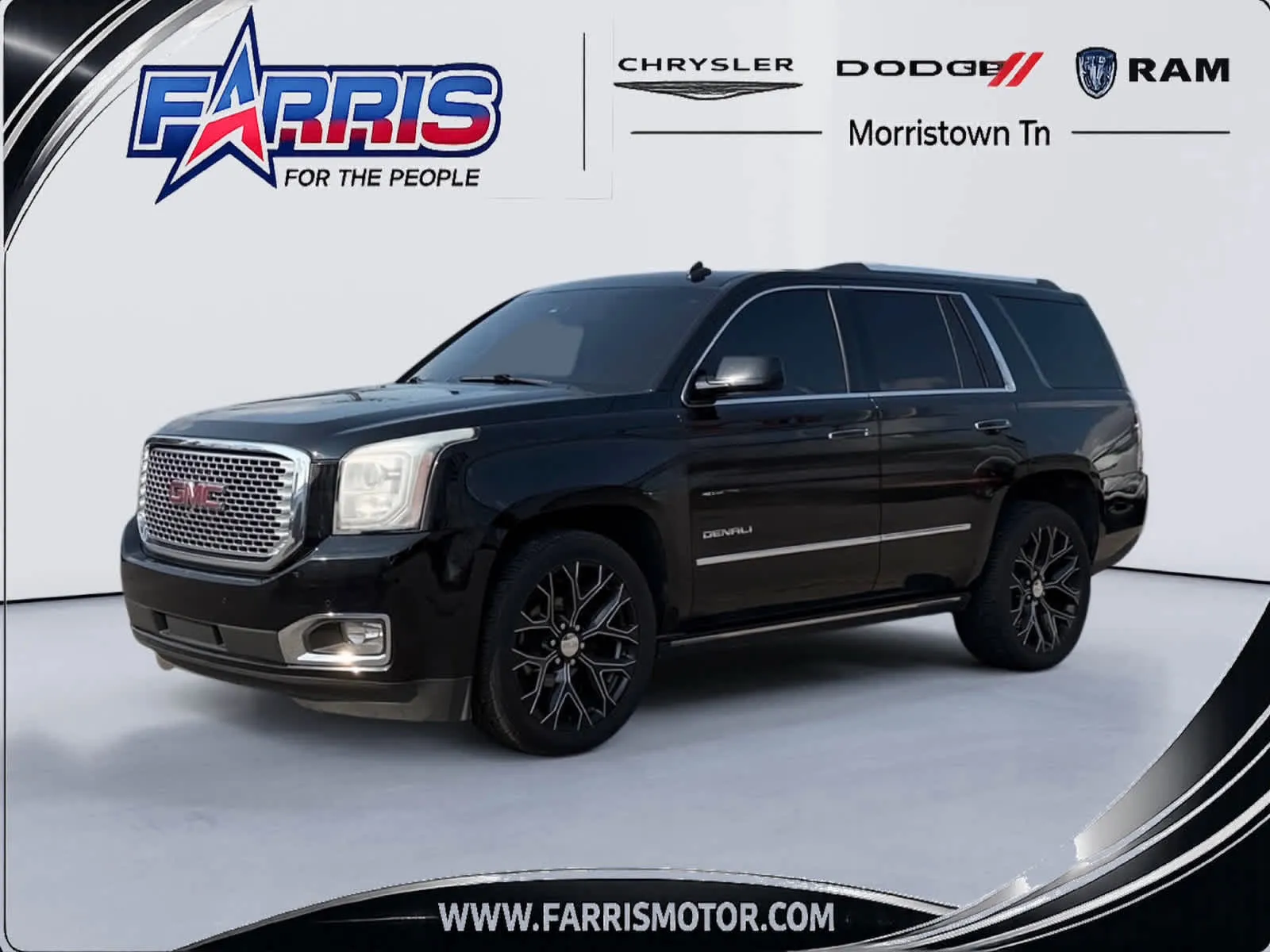Black 2015 GMC Yukon Denali for sale in Morristown, TN