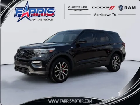 Black 2022 Ford Explorer ST-Line for sale in Morristown, TN
