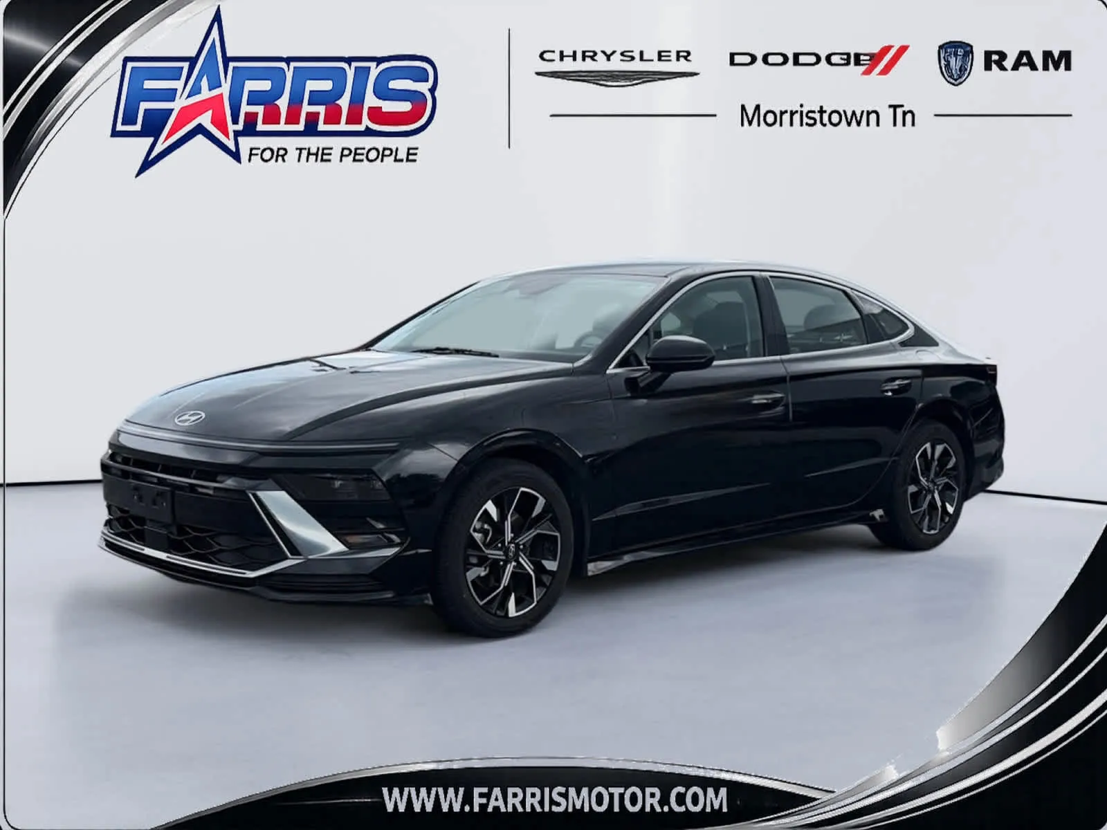Black 2024 Hyundai Sonata SEL for sale in Morristown, TN