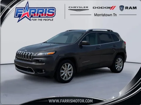 Gray 2016 Jeep Cherokee Limited for sale in Morristown, TN