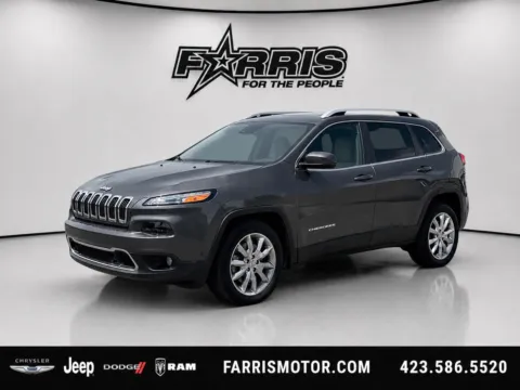 Gray 2016 Jeep Cherokee Limited for sale in Morristown, TN