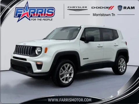White 2023 Jeep Renegade Latitude for sale in Morristown, TN