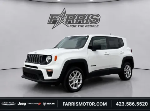 White 2023 Jeep Renegade Latitude for sale in Morristown, TN