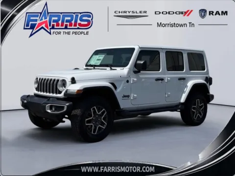 White 2026 Jeep Wrangler Sahara for sale in Morristown, TN