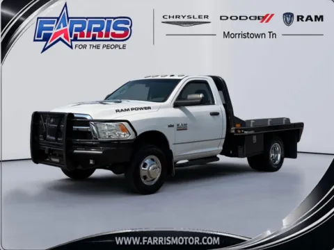 White 2017 Ram 3500 Chassis Cab Tradesman for sale in Morristown, TN
