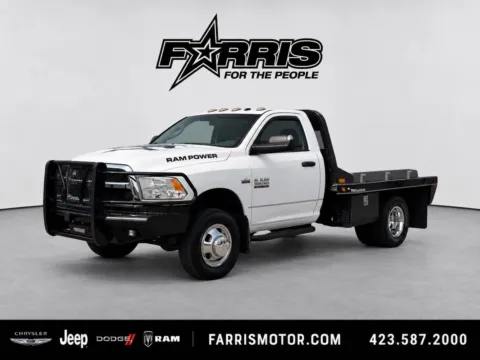 White 2017 Ram 3500 Chassis Cab Tradesman for sale in Morristown, TN