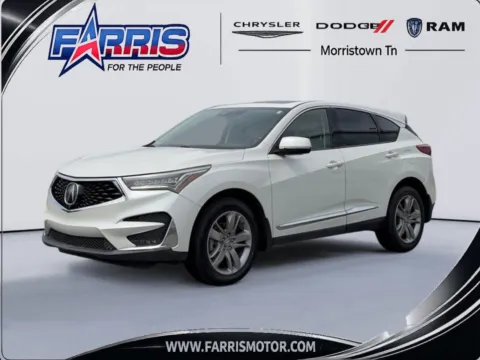 White 2019 Acura RDX w/Advance Pkg for sale in Morristown, TN