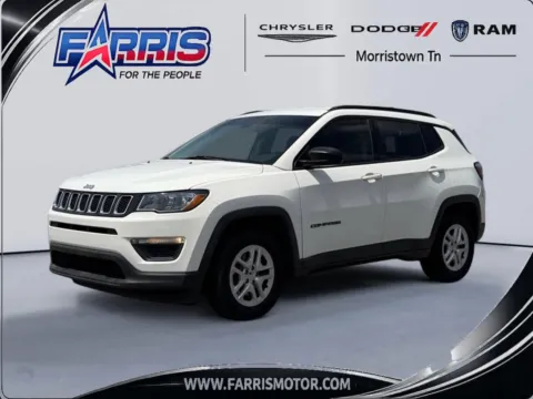 White 2018 Jeep Compass Sport for sale in Morristown, TN
