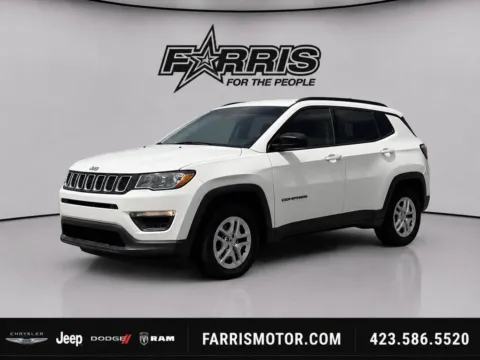 White 2018 Jeep Compass Sport for sale in Morristown, TN