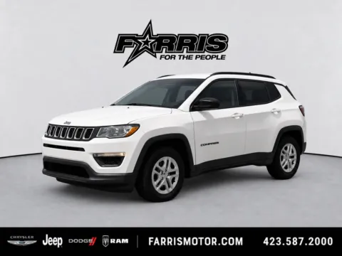 White 2018 Jeep Compass Sport for sale in Morristown, TN