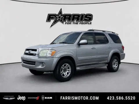 Silver 2005 Toyota Sequoia Limited for sale in Morristown, TN