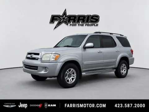 Silver 2005 Toyota Sequoia Limited for sale in Morristown, TN