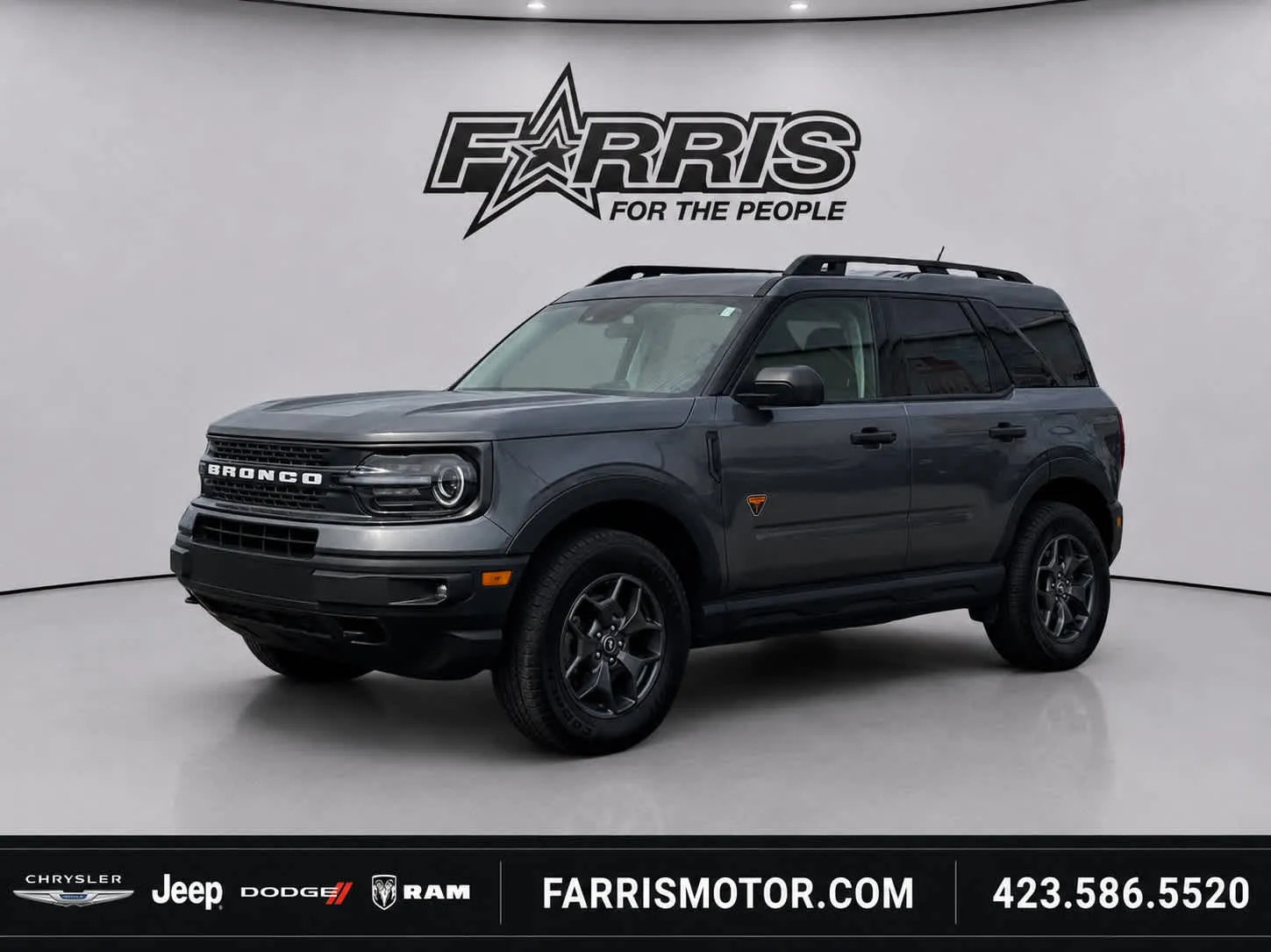 Gray 2022 Ford Bronco Sport Badlands for sale in Morristown, TN