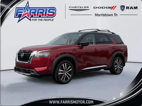 Red 2024 Nissan Pathfinder Platinum for sale in Morristown, TN