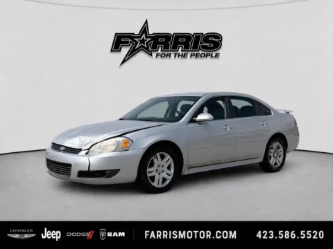 Silver 2011 Chevrolet Impala LT Retail for sale in Morristown, TN