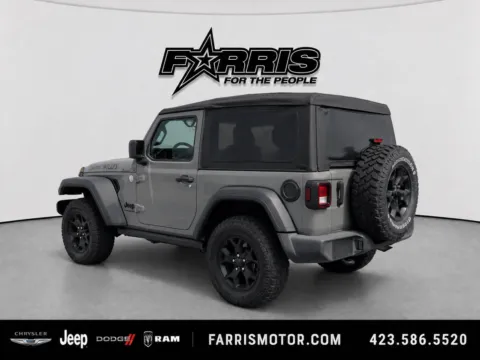 Another view of 2021 Jeep Wrangler Willys for sale in Morristown, TN at Farris Jeep - Morristown