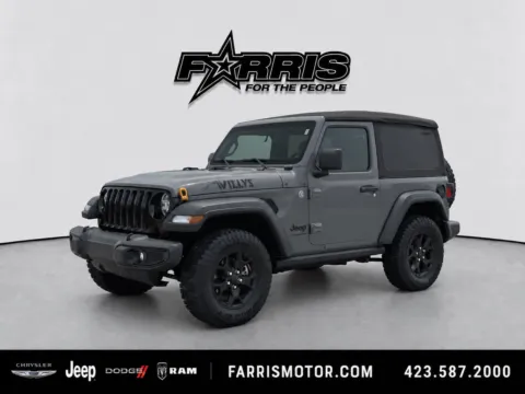 Gray 2021 Jeep Wrangler Willys for sale in Morristown, TN