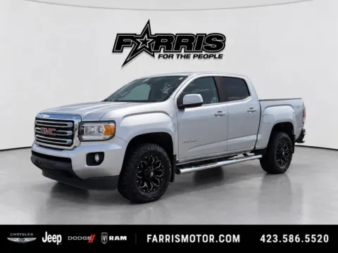 Silver 2017 GMC Canyon 4WD SLE for sale in Morristown, TN