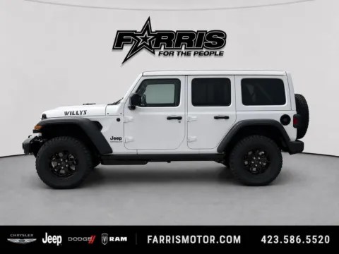 Photos of 2027 Jeep Wrangler Willys for sale in Morristown, TN at Farris Jeep - Morristown