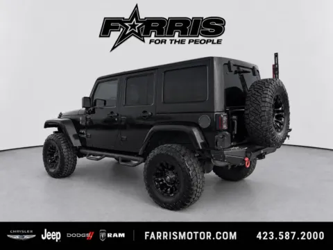 Another view of 2017 Jeep Wrangler Unlimited Sahara for sale in Morristown, TN at Farris Jeep - Morristown
