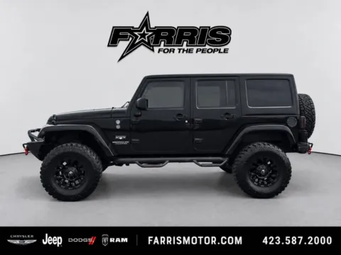 Photos of 2017 Jeep Wrangler Unlimited Sahara for sale in Morristown, TN at Farris Jeep - Morristown